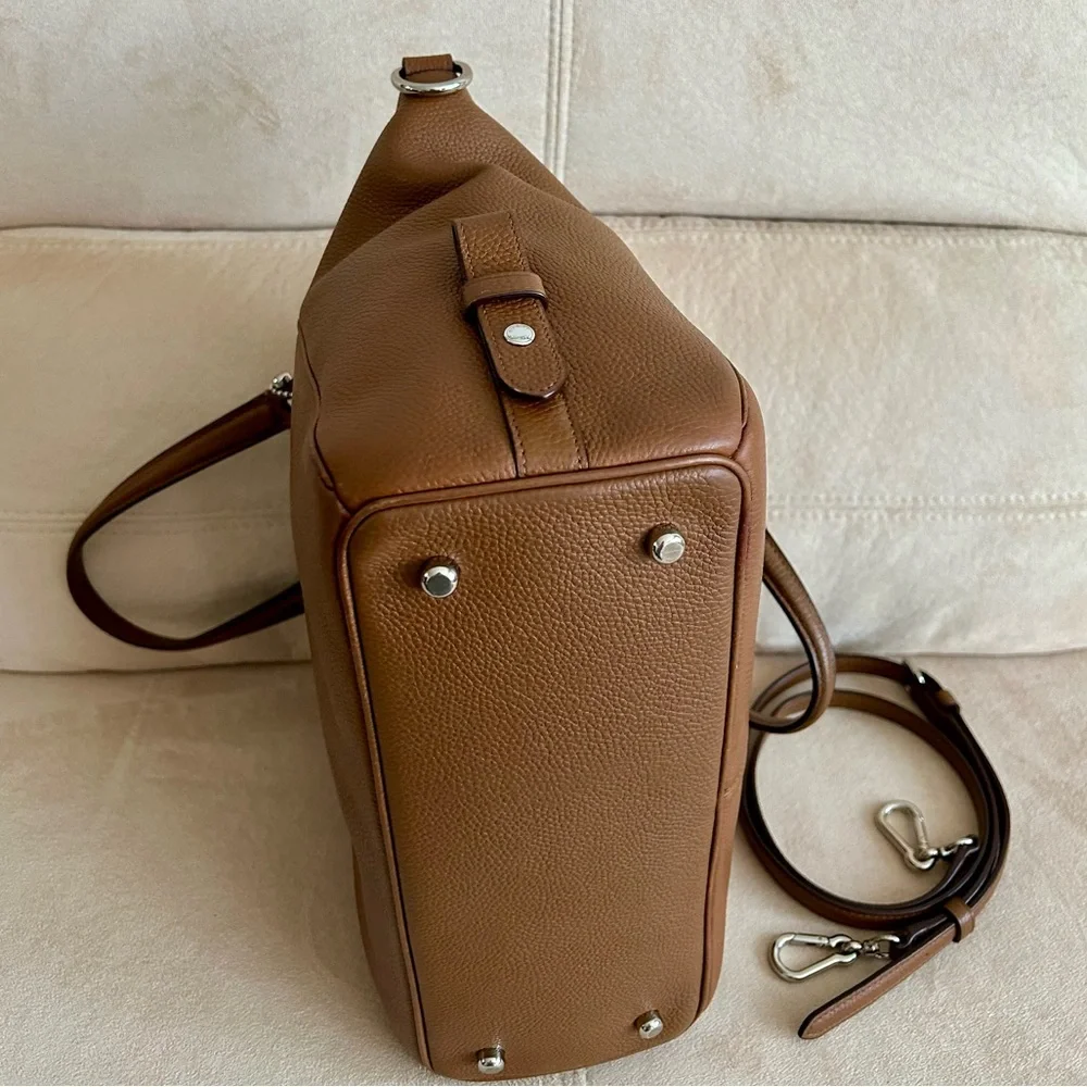 Coach Classy Leather Large Carryall, Tote, Work Bag, Crossbody, Vacation Bag - Picture 15 of 16